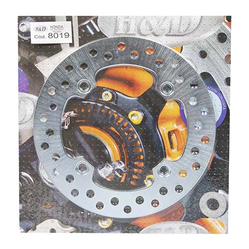 DISCO DE FRENO HONDA CR125/250 TRASERA AG8 (D8019)