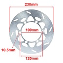 DISCO DE FRENO KAWASAKI KLX650 TRSASERA AG8 (D8024)