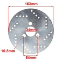 DISCO DE FRENO SUZUKI ADRESS DELANTERO AG8 (D8032)