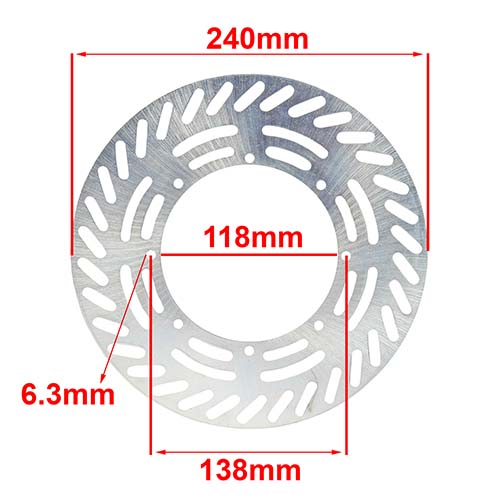 DISCO DE FRENO HONDS NX150 DELANTERO AG8 (D8035)