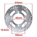 DISCO DE FRENO SUZUKI RGV150-FXR150 DELANTERO AG8 (D8036)