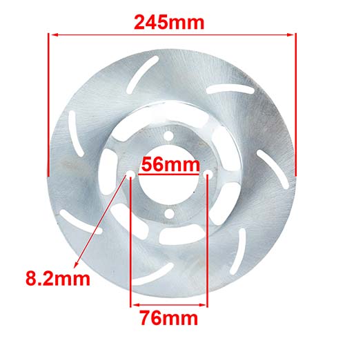 DISCO DE FRENO YAMAHA RX100/115 / HONDA350 DELANTERO AG8 (D8038)