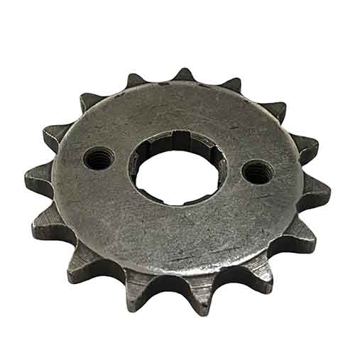 PIÑON DE TRANSMISION HONDA CG 125 TITAN 2000/ STORM/ FAN (M. VIEJO) (Z15 ESTRIA FINA) CREUSO (935-ARG)