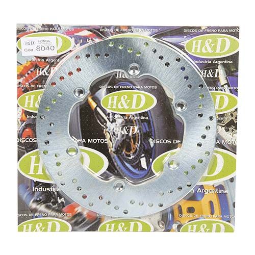 DISCO DE FRENO HONDA CBR1000/400/VFR400 TRASERA AG8 (D8040)