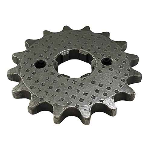 PIÑON DE TRANSMISION HONDA CG 150 TITAN (Z16 ESTRIA GRANDE) CREUSO (1497-ARG)