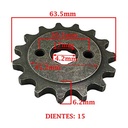 PIÑON DE TRANSMISION HONDA DAX 50 ST/ R/ 70/ G/100 50 CB (Z15) CREUSO (953-ARG)