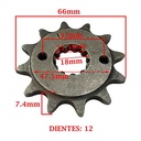 PIÑON DE TRANSMISION HONDA XR 250 TORNADO (Z12) CREUSO (1275-ARG)