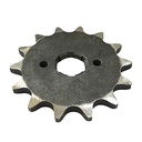 PIÑON DE TRANSMISION MONDIAL HD 250 / 254 (+2002) / RIDER CUSTOM (Z14) CREUSO (3749-ARG)