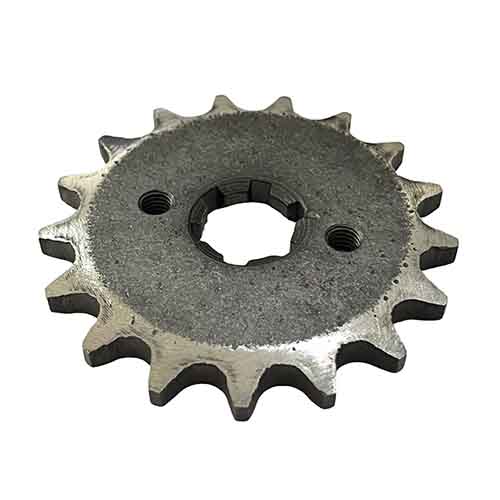 PIÑON DE TRANSMISION YAMAHA FZ 16 160 N/S (Z17) CREUSO (1201-ARG)