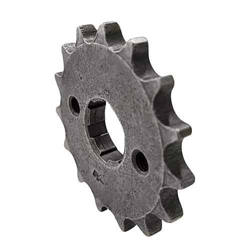 PIÑON DE TRANSMISION YAMAHA YBR 125 E/ R/ ED-FULL/ XTZ (Z14) CREUSO (1169-ARG)