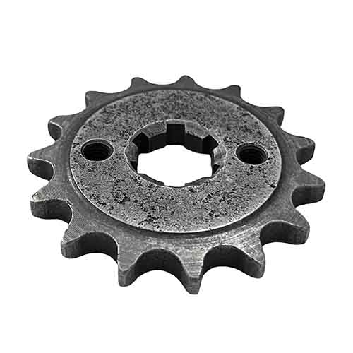 PIÑON DE TRANSMISION YAMAHA YBR 125 E/ R/ ED-FULL/ XTZ (Z15) CREUSO (1231-ARG)