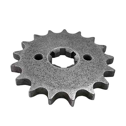 PIÑON DE TRANSMISION YAMAHA YBR 125 E/ R/ ED-FULL/ XTZ (Z16) CREUSO (1233-ARG)