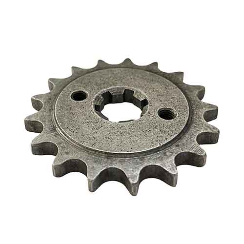 PIÑON DE TRANSMISION YAMAHA YBR 125 E/ R/ ED-FULL/ XTZ (Z17) CREUSO (1239-ARG)