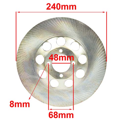 DISCO DE FRENO KAWASAKI GT0 110 DELANTERO AG8 (D8062)