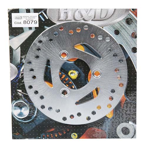 DISCO DE FRENO MONDIAL P1000 - PEUGEOT DELANTERO AG8 (D8079)