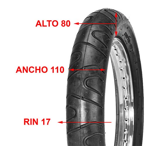 CUBIERTA HORNG FORTUNE 110X80X17 F806
