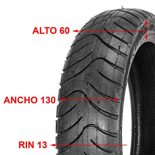 CUBIERTA HORNG FORTUNE 130X60X13 F931