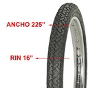 CUBIERTA HORNG FORTUNE 225X16 DIBUJO CALLE F851