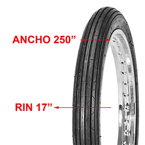 CUBIERTA HORNG FORTUNE 250X17 PISTA REF 4PR F861