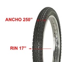 CUBIERTA HORNG FORTUNE 250X17 PISTA REF 4PR F882 RAYADA DEL.