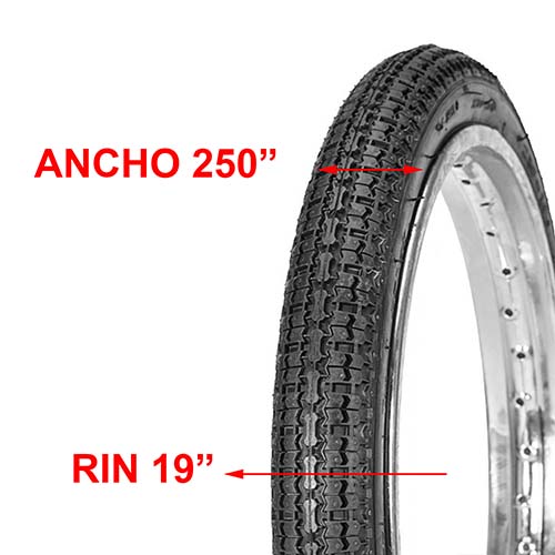 CUBIERTA HORNG FORTUNE 250X19 F872