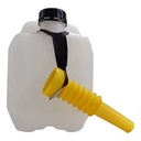 BIDON MULTIUSO REFORZADO 5 LITROS TRANSPARENTE C/PICO DRIVEN (BM05-T)