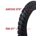 CUBIERTA HORNG FORTUNE 275X21 F884