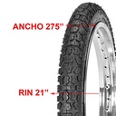 CUBIERTA HORNG FORTUNE 275X21 F890