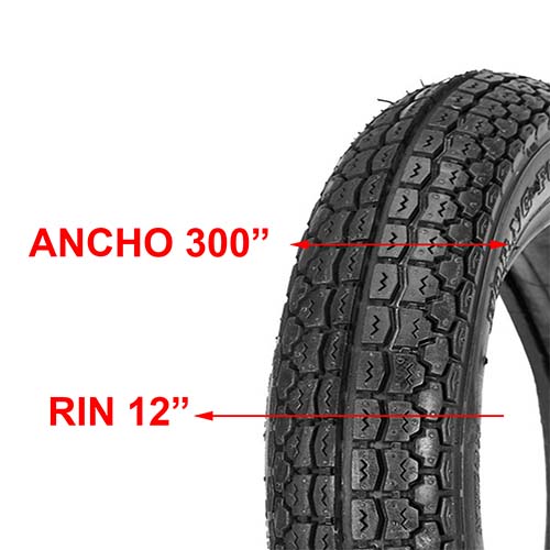 CUBIERTA HORNG FORTUNE 300X12 F870