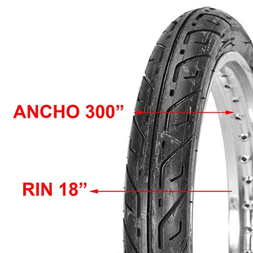 CUBIERTA HORNG FORTUNE 300X18 F914