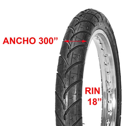 CUBIERTA HORNG FORTUNE 300X18 F932