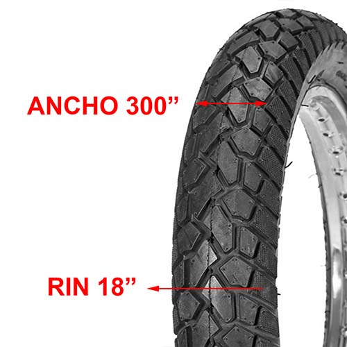 CUBIERTA HORNG FORTUNE 300X18 F921