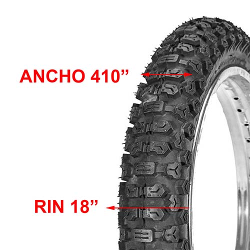 CUBIERTA HORNG FORTUNE 410X18 F878