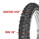 CUBIERTA HORNG FORTUNE 410X18 F878