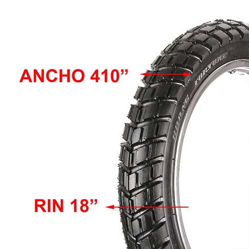 CUBIERTA HORNG FORTUNE 410X18 F884