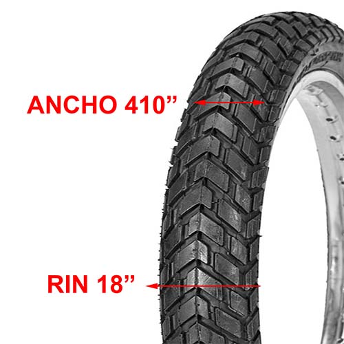 CUBIERTA HORNG FORTUNE 410X18 F923