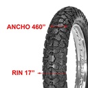 CUBIERTA HORNG FORTUNE 460X17 F939