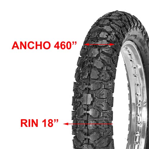 CUBIERTA HORNG FORTUNE 460X18 F939