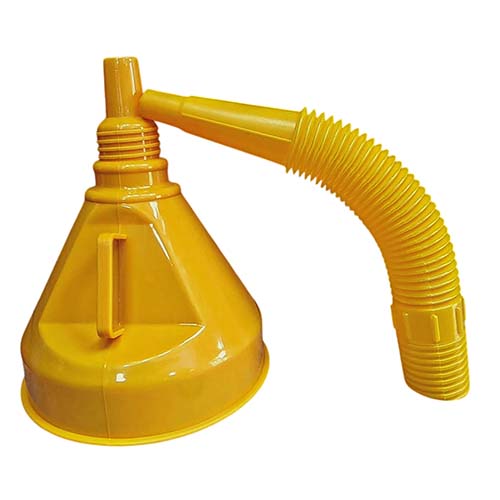 EMBUDO PLASTICO CON FILTRO METALICO USO PROFESIONAL AMARILLO DRIVEN (EMB150)