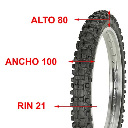 CUBIERTA HORNG FORTUNE 80X100X21 F895