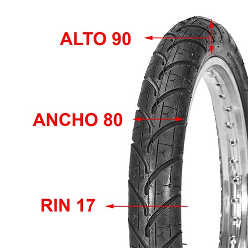 CUBIERTA HORNG FORTUNE 90X80X17 F932