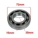 RULEMAN BANCADA CIGUEÑAL 35X72X15 HONDA CB190 STD