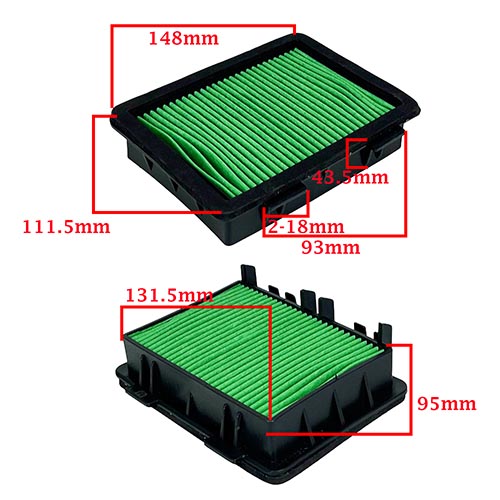 FILTRO DE AIRE KTM DUKE 250 / 390 (2017-) KGB-BM-36 STD