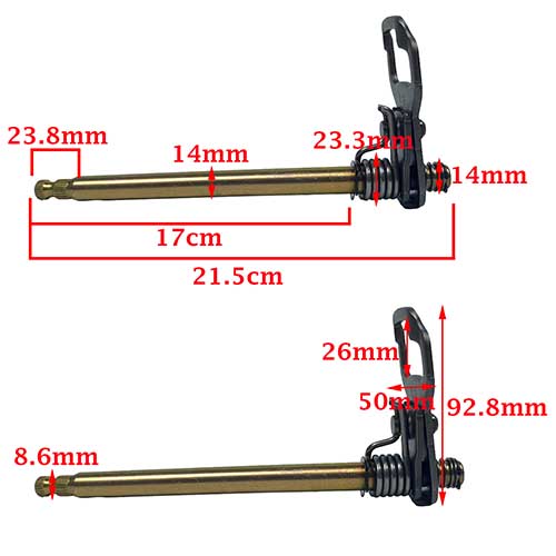 EJE DE CAMBIO HONDA XR125L STD