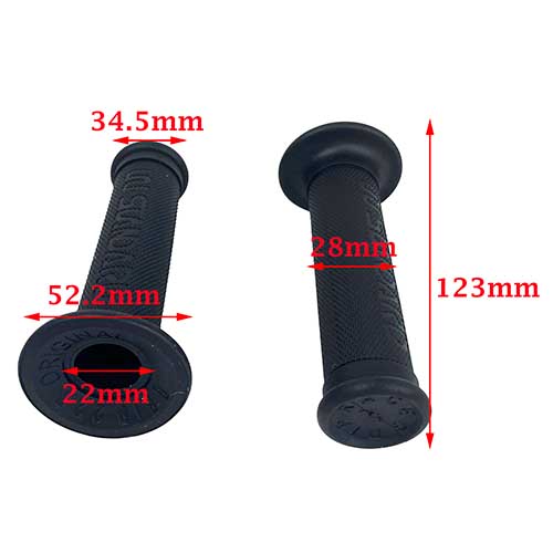 PUÑO UNIVERSAL 22mm NEGRO