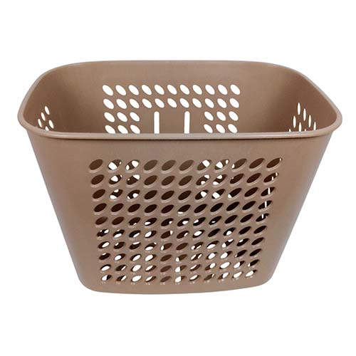 CANASTO UNIV. MODELO PASEO P/MOTO Y BICI MARRON PLASTICA VC (671M)