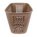 CANASTO UNIV. MODELO PASEO P/MOTO Y BICI MARRON PLASTICA VC (671M)