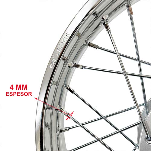 ARO DE LLANTA COMPLETO TRAS. HONDA CG TITAN 150 STD