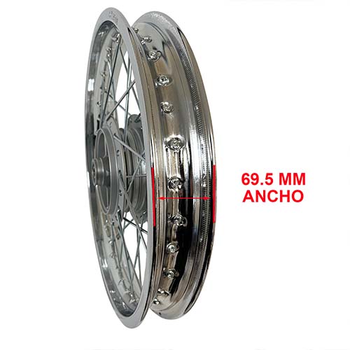 ARO DE LLANTA COMPLETO TRAS. HONDA CG TITAN 150 STD