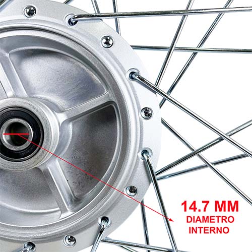 ARO DE LLANTA COMPLETO TRAS. HONDA CG TITAN 150 STD